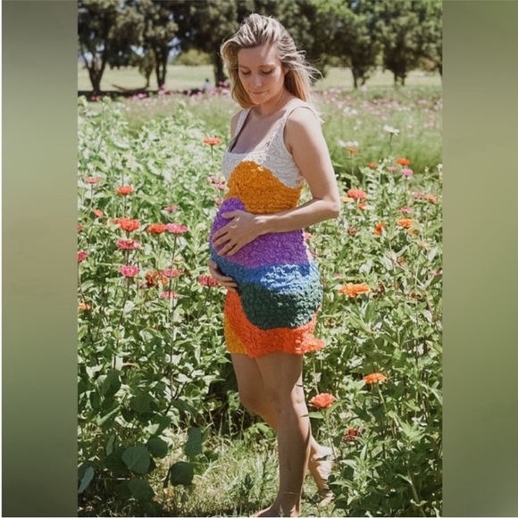 EUC Mara Hoffman Womens Laura Dress Print XL - Picture 4 of 10